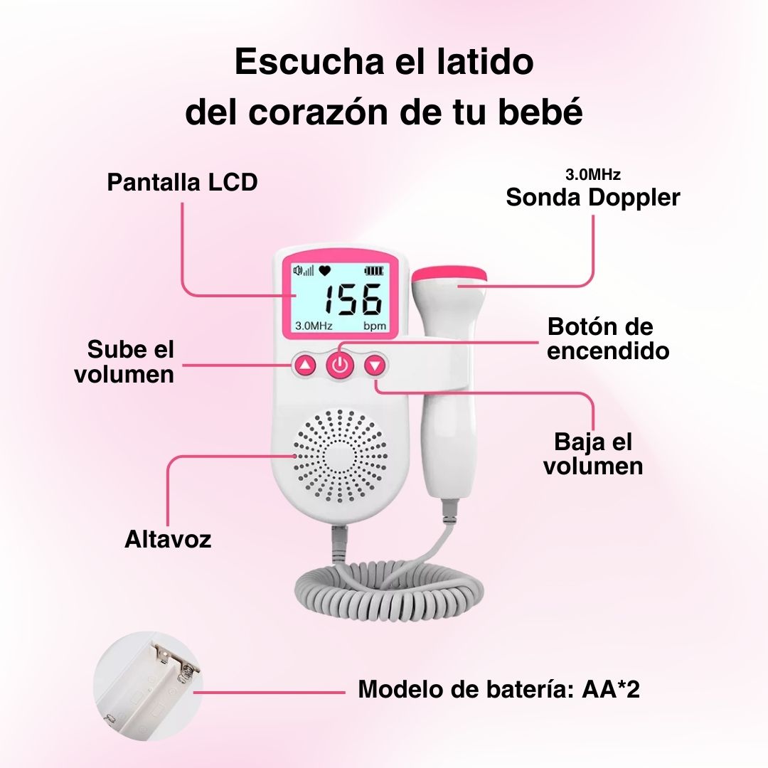 Monitor de Frecuencia Cardíaca Fetal